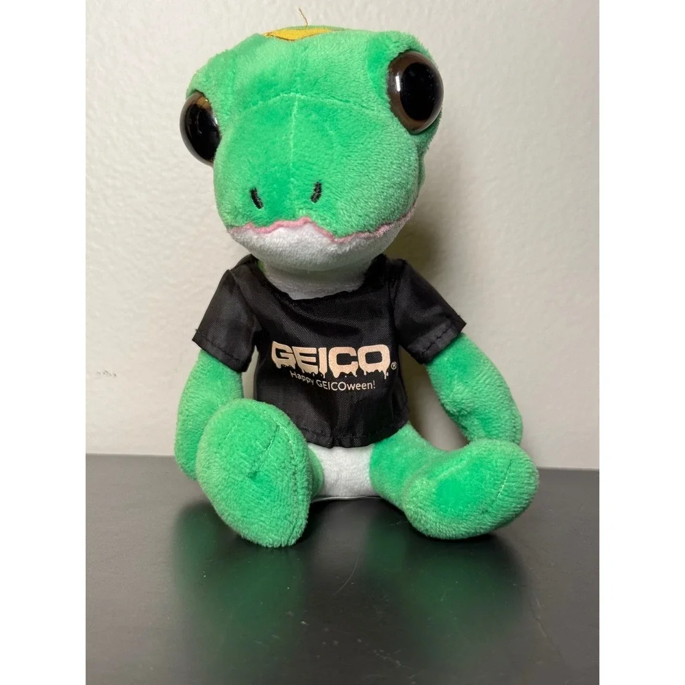 GEICO Gecko Plush Applause Happy GEICOween Halloween Advertising Promo 6.5